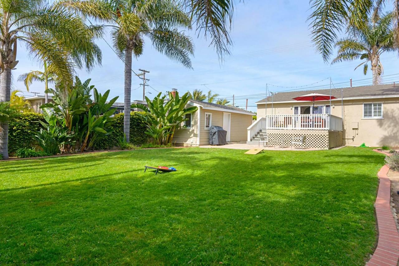 Ultimate Beach Bungalow - 1 Block From Beach - Huge Backyard Carlsbad Exterior foto